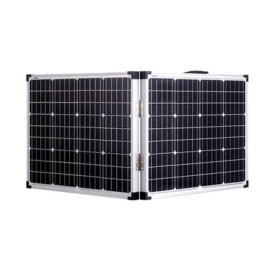 100W IP65 12v 7.64A 접는 태양 전지 패널 모노 태양 전지 패널 캠핑용