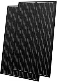 250w ~ 290w 블랙 태양광 PV 패널 폴리 크리스탈린 태양광 패널