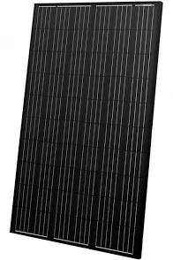 250w ~ 290w 블랙 태양광 PV 패널 폴리 크리스탈린 태양광 패널