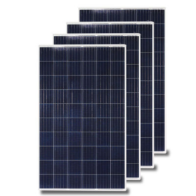 270W PV 모듈 폴리 크리스탈린 패널 IP65 크리스탈린 PV 모듈 2400Pa 풍력 차단