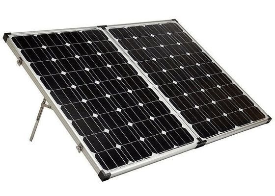 160w 17.46V 접는 태양 전지 패널 캠핑 고전력 태양 전지 패널 CE RV용
