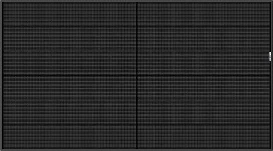 300W 36.2V 검은색 태양광 PV 패널 폴리 크리스탈린 태양 패널