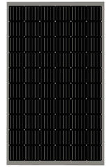 320W 블랙 태양광 PV 패널 고금 알루미늄 합금 프레임 폴리 태양 패널