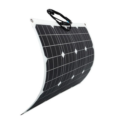 최고 효율성 및 ETFE 표면을 가진 자동차 보트에 대한 50W 반 유연 태양 패널