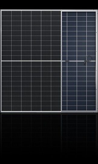 390 와트 30.41V 양면 태양광 패널 390W 모노 퍼크 양면 패널 108 셀
